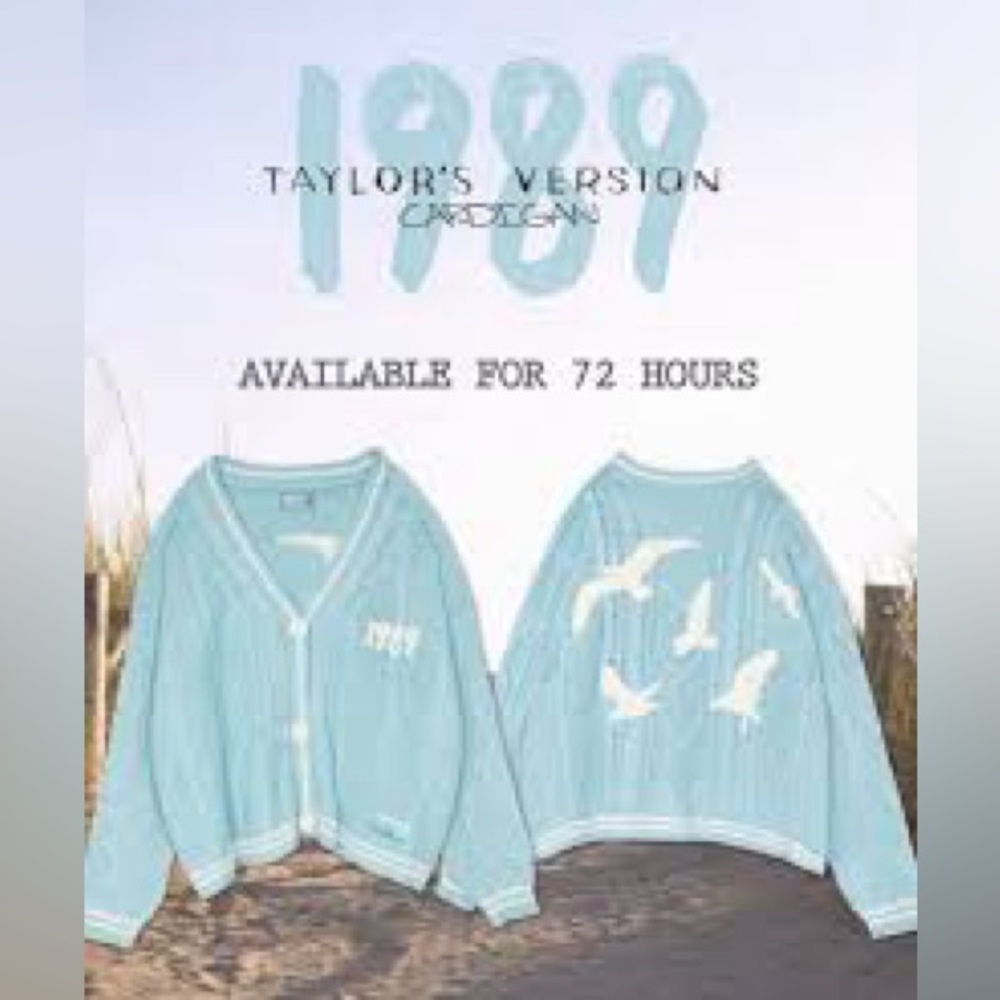 Taylor swift 1989 cardigan